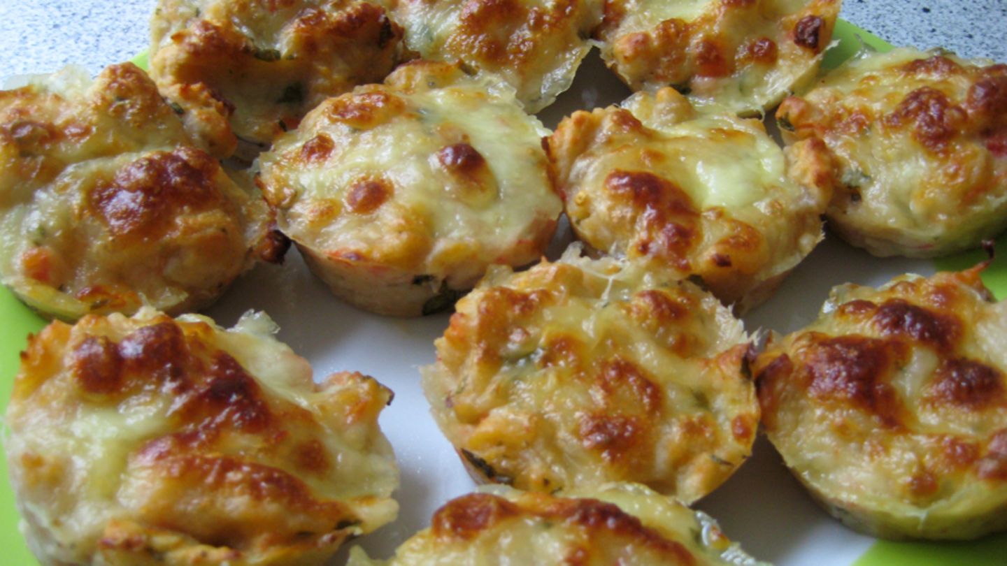 Tomaten-Mozzarella-Muffins Rezept - [ESSEN UND TRINKEN]