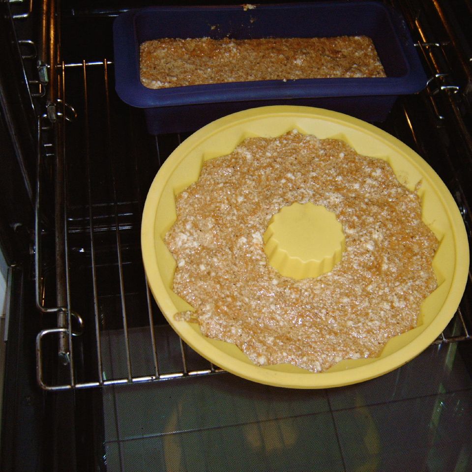 Möhrenkuchen, saftig und vollwertig