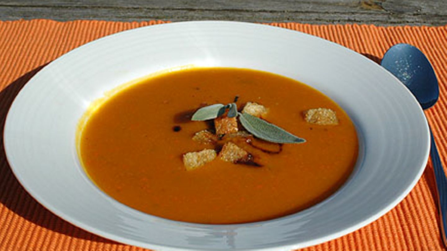 Kürbis-Suppe Mediterran Rezept