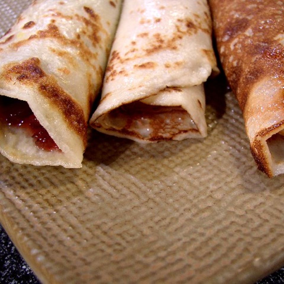Crepes mit Walnusspesto