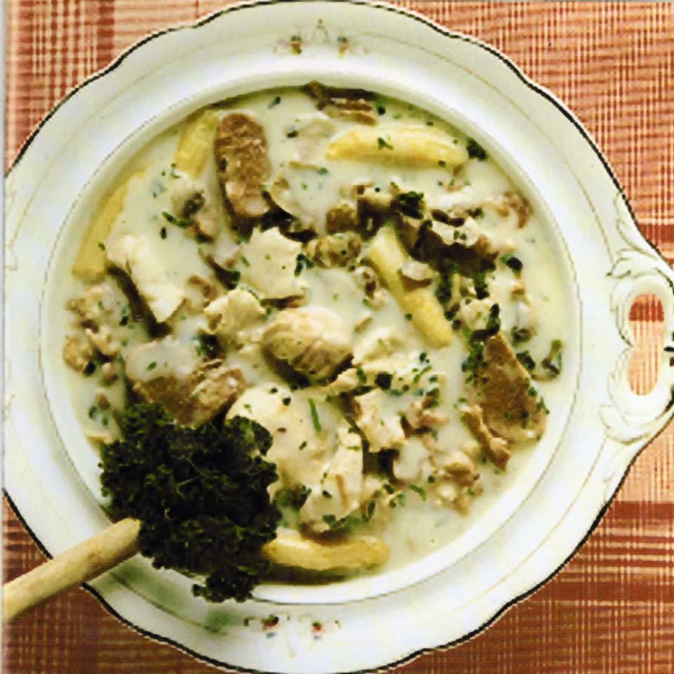 Pilz-Kräuter-Fisch