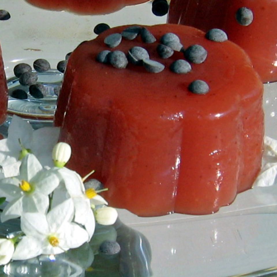 Sizilianischer Wassermelonen-Pudding - "Gelo di miluni"
