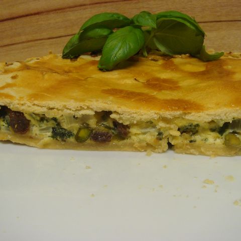Vegetarischer Mangold Pie