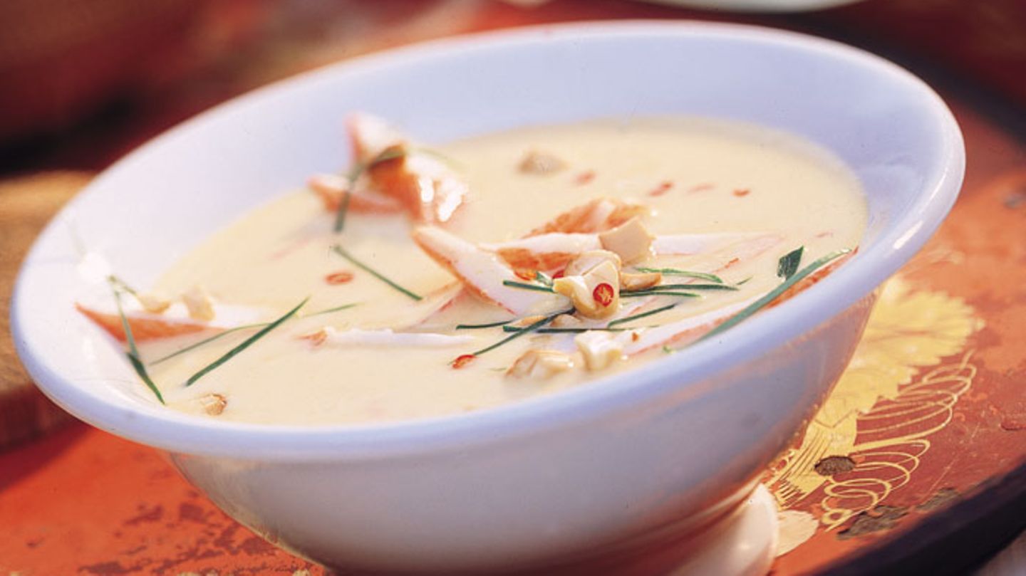 Kokos-Süppchen mit Reis Rezept - [ESSEN UND TRINKEN]