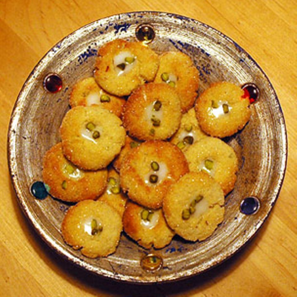Limetten-Olivenöl-Kekse
