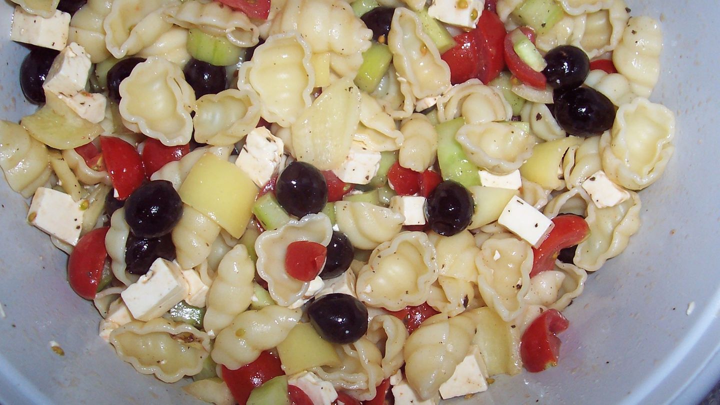 Griechischer Nudelsalat Rezept