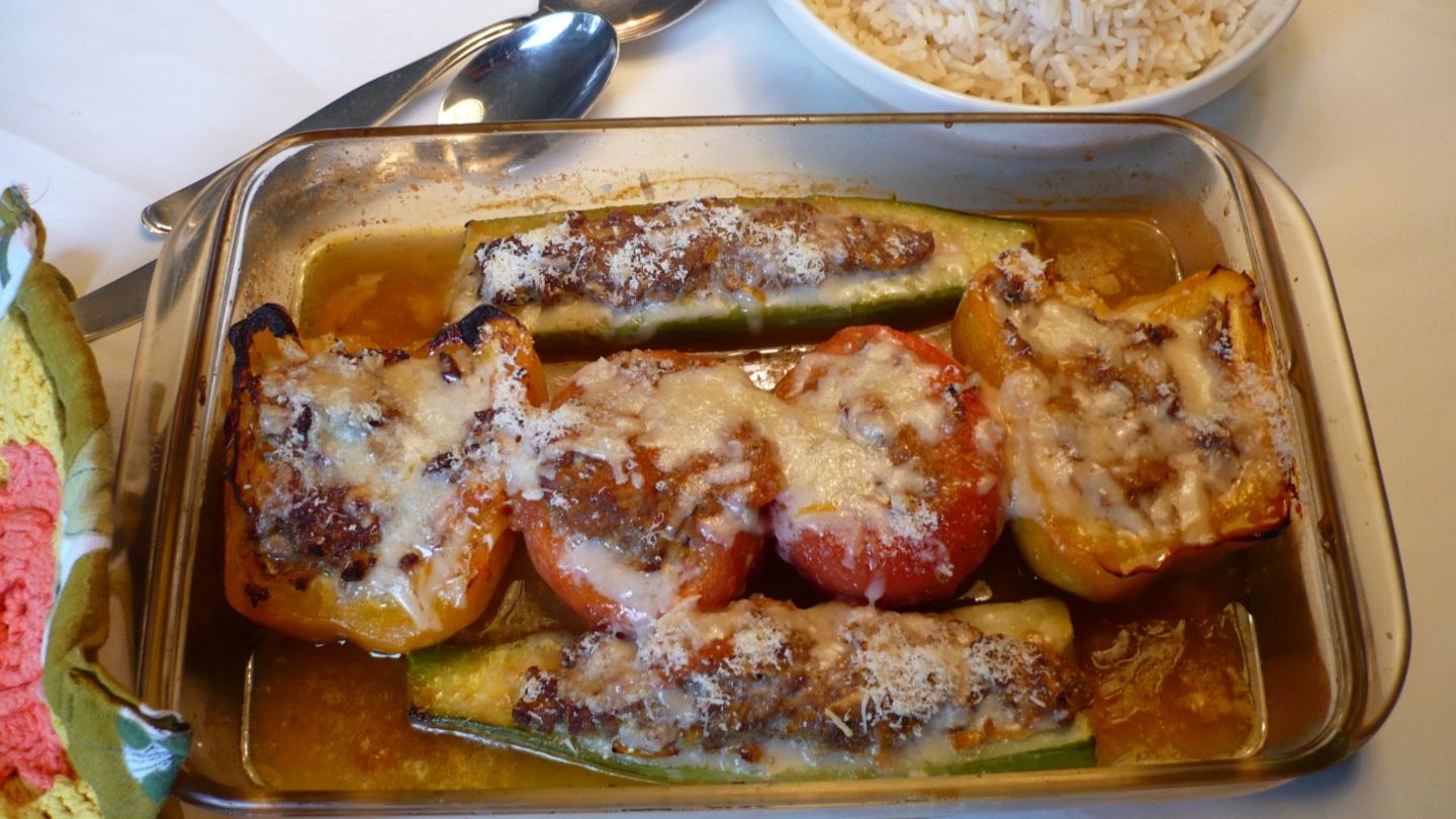 Gefüllter Gemüsemix Rezept