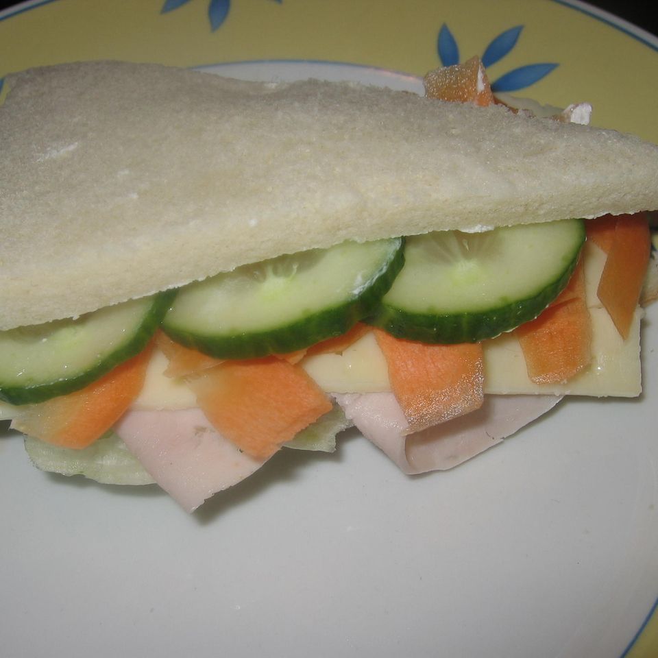 Käse-Truthahn Sandwich