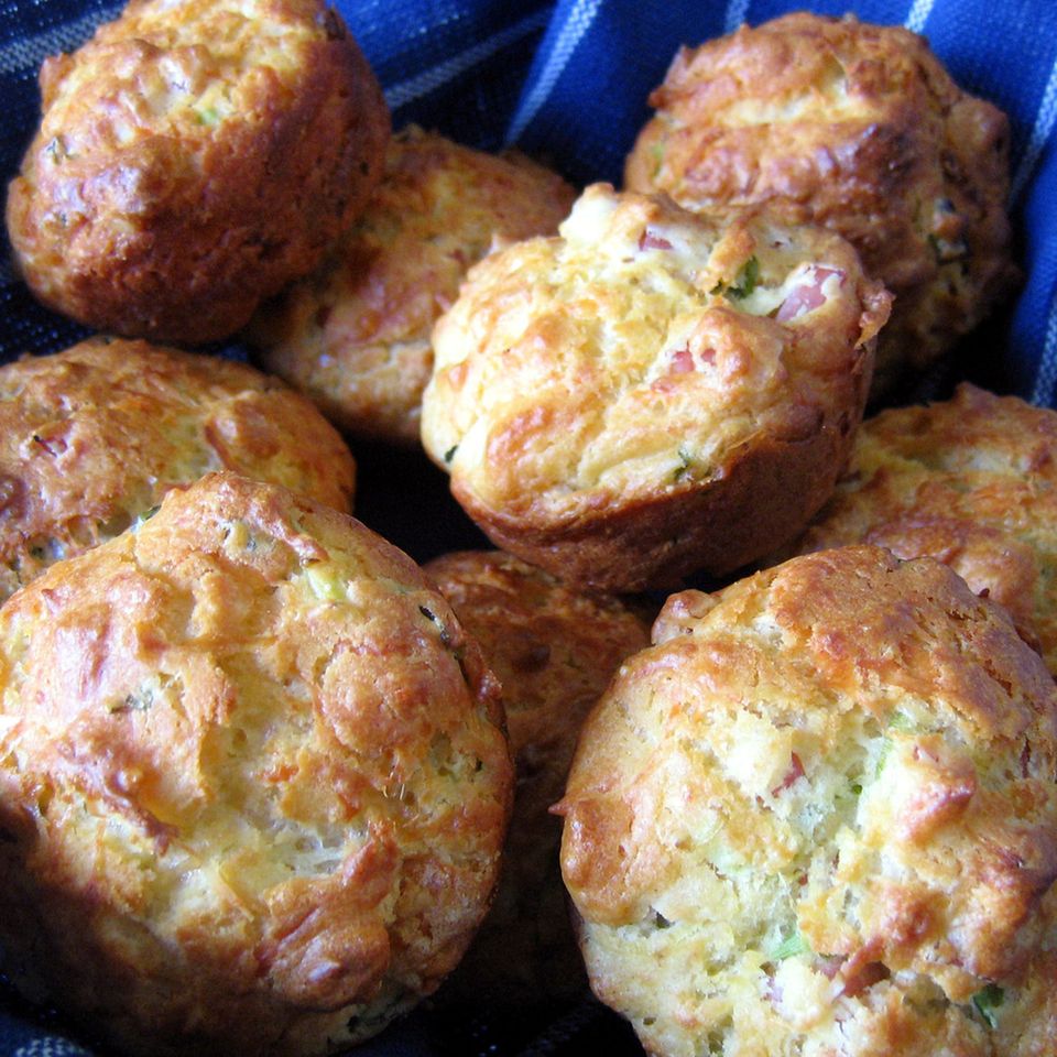 Schinken-Käse-Muffins Rezept - [ESSEN UND TRINKEN]
