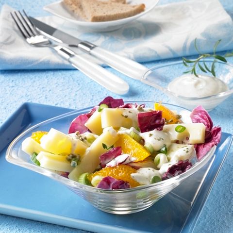 Fruchtiger Käsesalat