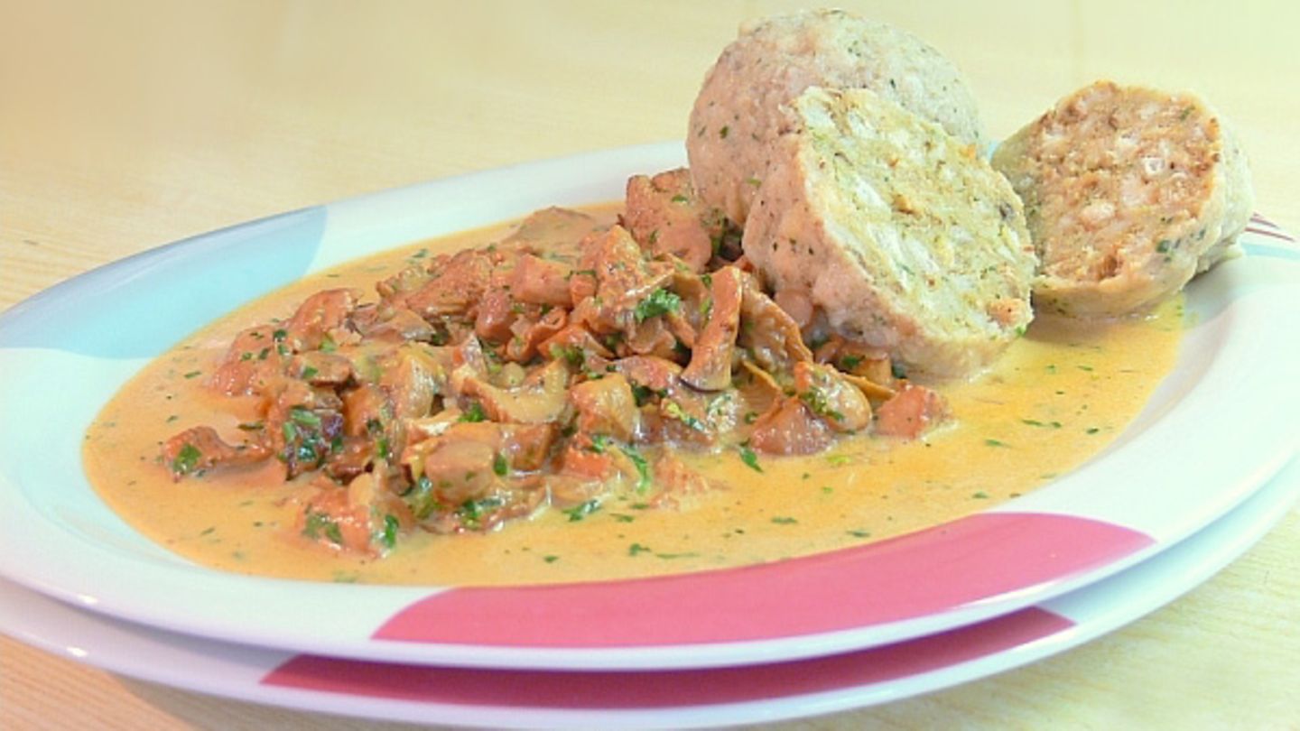 Wildpilze in Sahnesauce Rezept