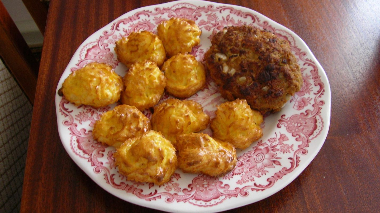 Fleischpflanzerl`n mit Herzoginkartoffeln Rezept - [ESSEN UND TRINKEN]
