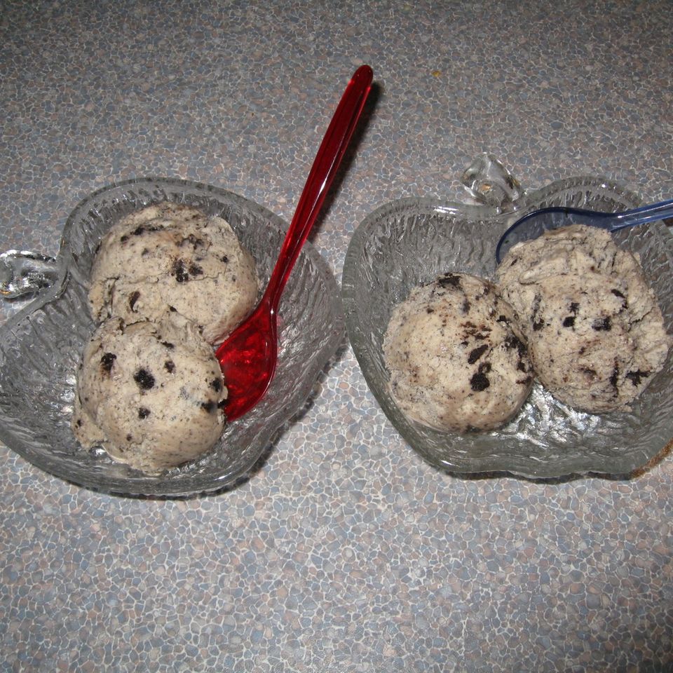 Cookie-Eis ohne Eismaschine