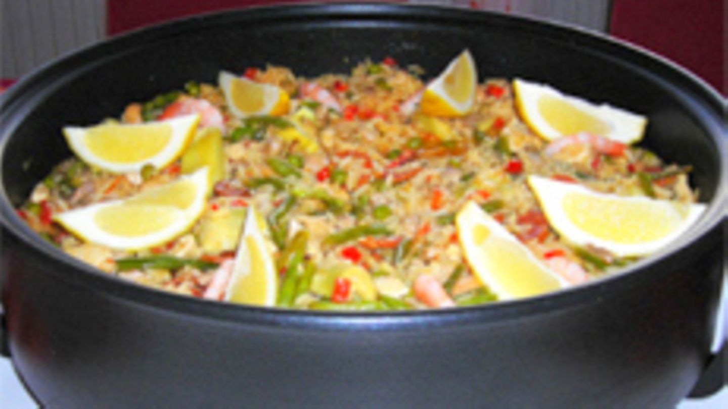 Paella sencilla (Einfache Paella) Rezept - [ESSEN UND TRINKEN]