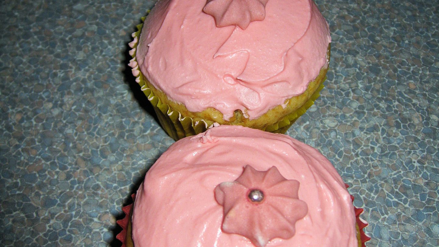 Orangenlimo-Muffins mit Frischkäsefüllung Rezept