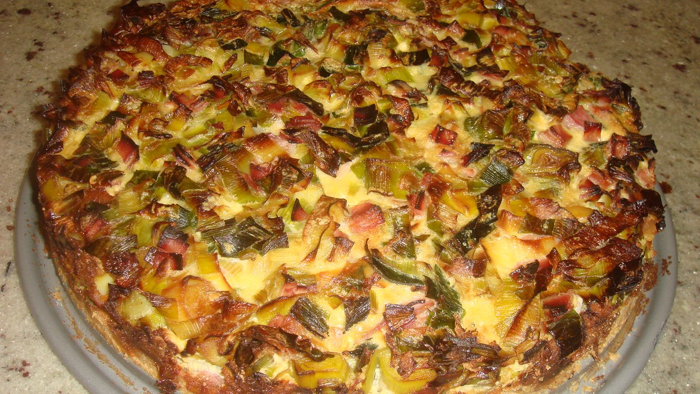 Franzosische Porreetorte Rezept Essen Und Trinken 
