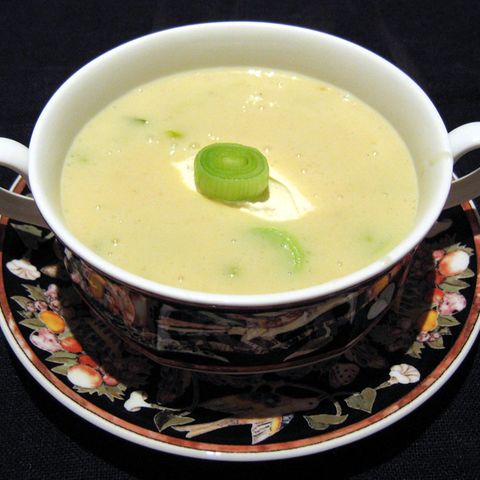 Kartoffel-Lauch-Cremesuppe