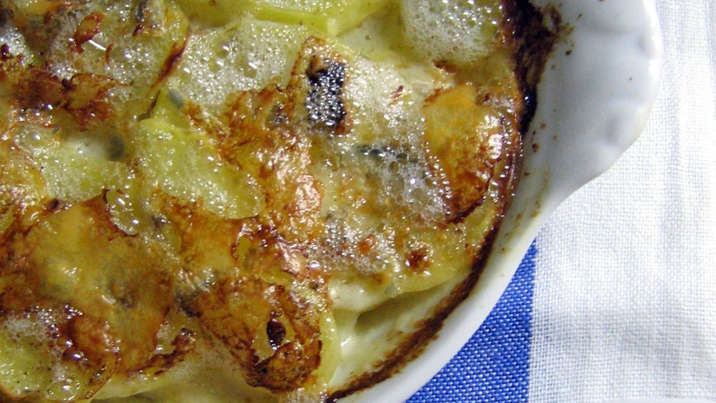 Kartoffel-Gorgonzola-Gratin Rezept - [ESSEN UND TRINKEN]