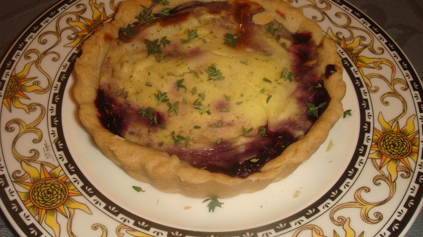 Tarte mit Ziegenkäse und Cranberries Rezept - [ESSEN UND TRINKEN]