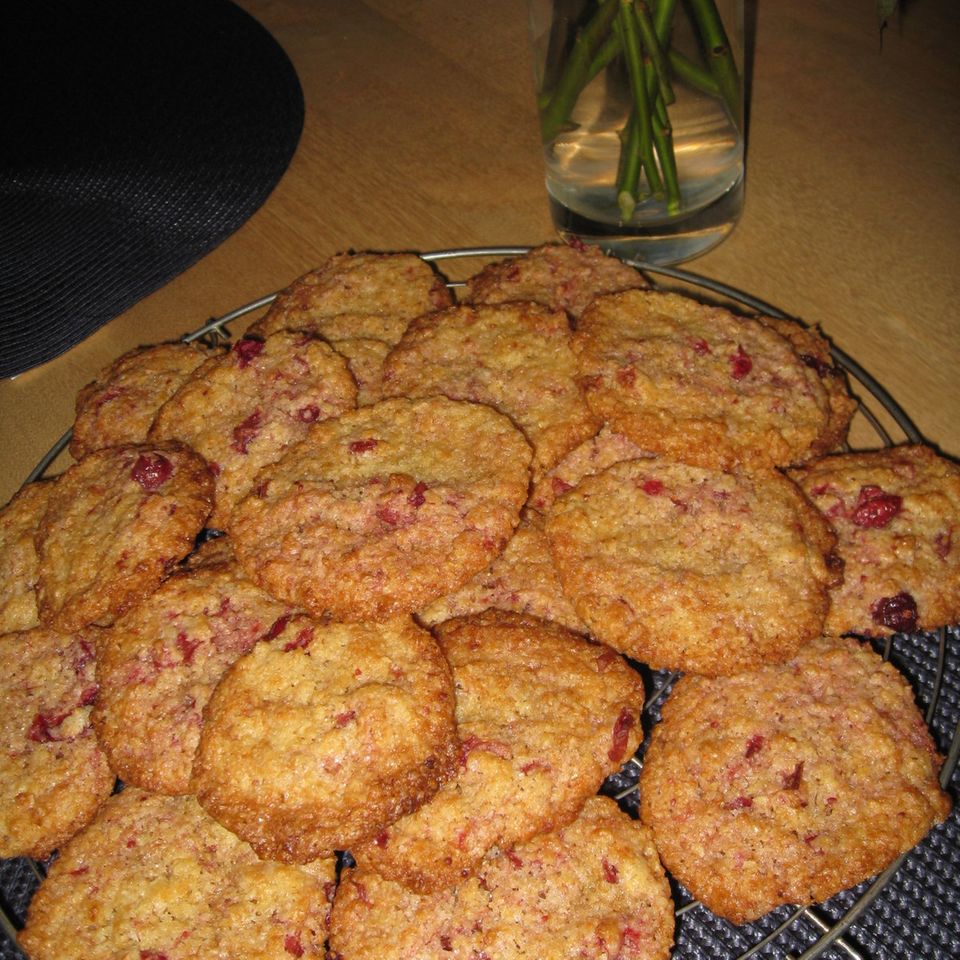 Cranberry-Knusper-Cookies