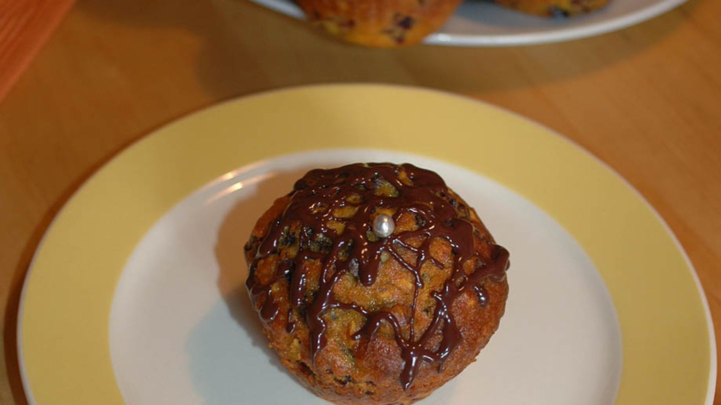 Himbeer-Schoko-Muffins Rezept - [ESSEN UND TRINKEN]