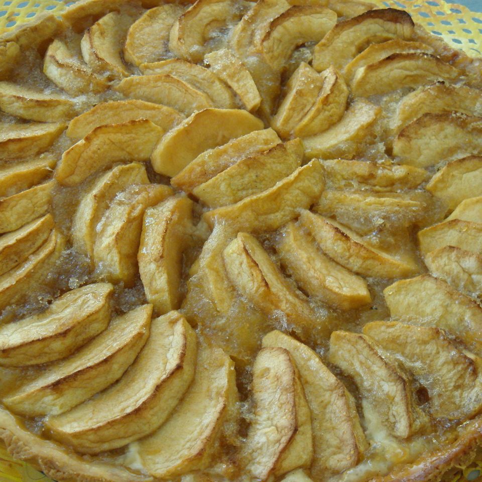 Apfeltarte mit Knusperteig (Tarte aux pommes) Rezept - [ESSEN UND TRINKEN]