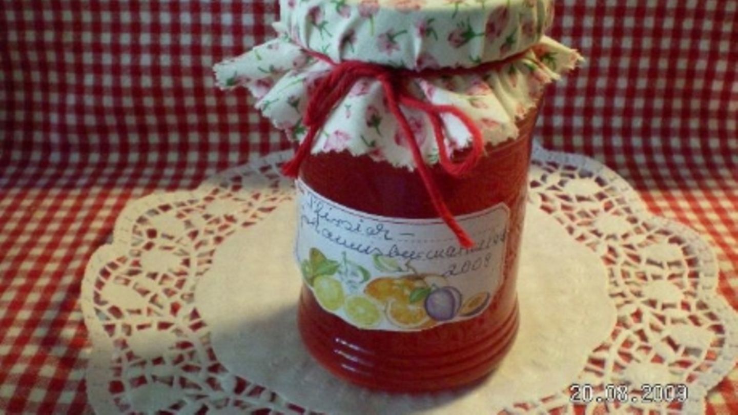 Pfirsich Johannisbeermarmelade Rezept Essen Und Trinken 