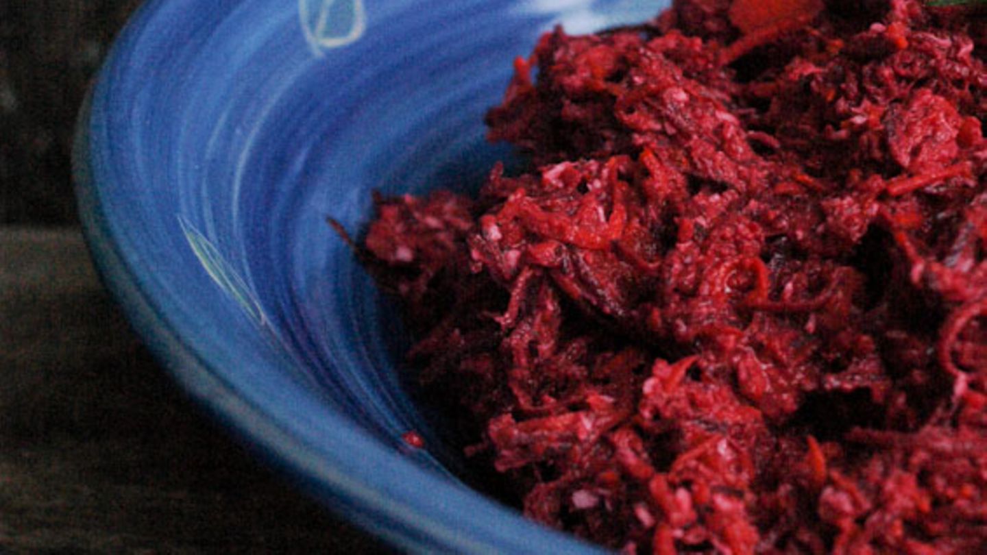 Rote Bete-Kürbis-Frischkost Rezept