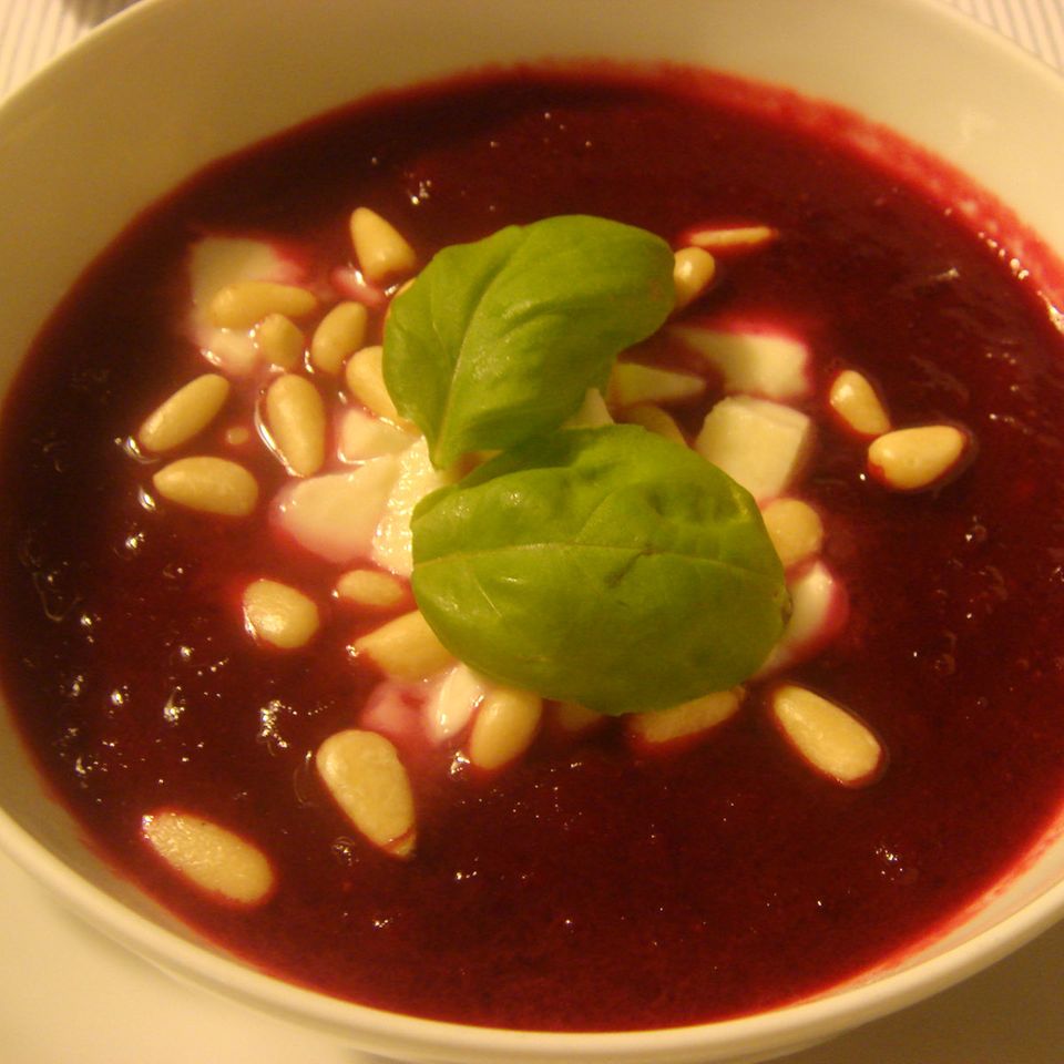 Rote-Bete-Ingwer Suppe