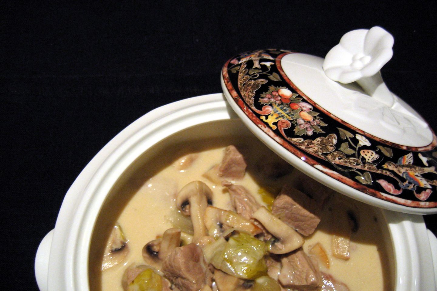 Blanquette De Veau A L Ancienne Kalbsragout Auf Die Altmodische Art Rezept Essen Und Trinken