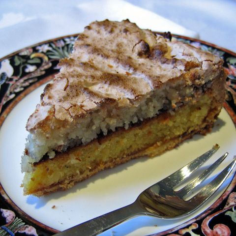 Torta di Mandorle - Italienische Mandelbaisertorte
