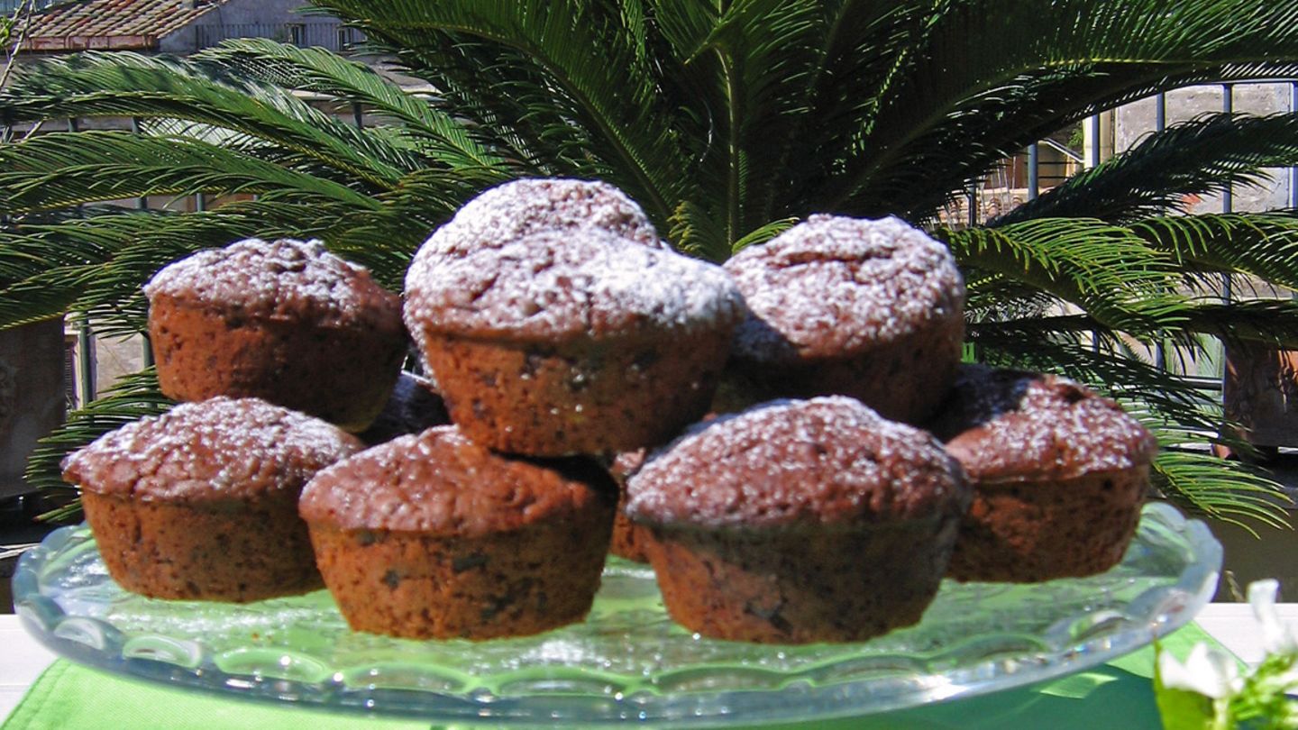 Schokoladige Schokotröpfchen-Muffins Rezept - [ESSEN UND TRINKEN]