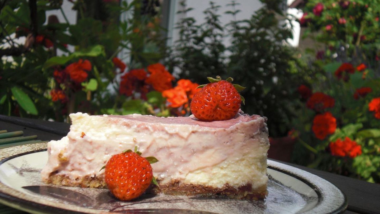 Raspberry Swirl Cheesecake Rezept