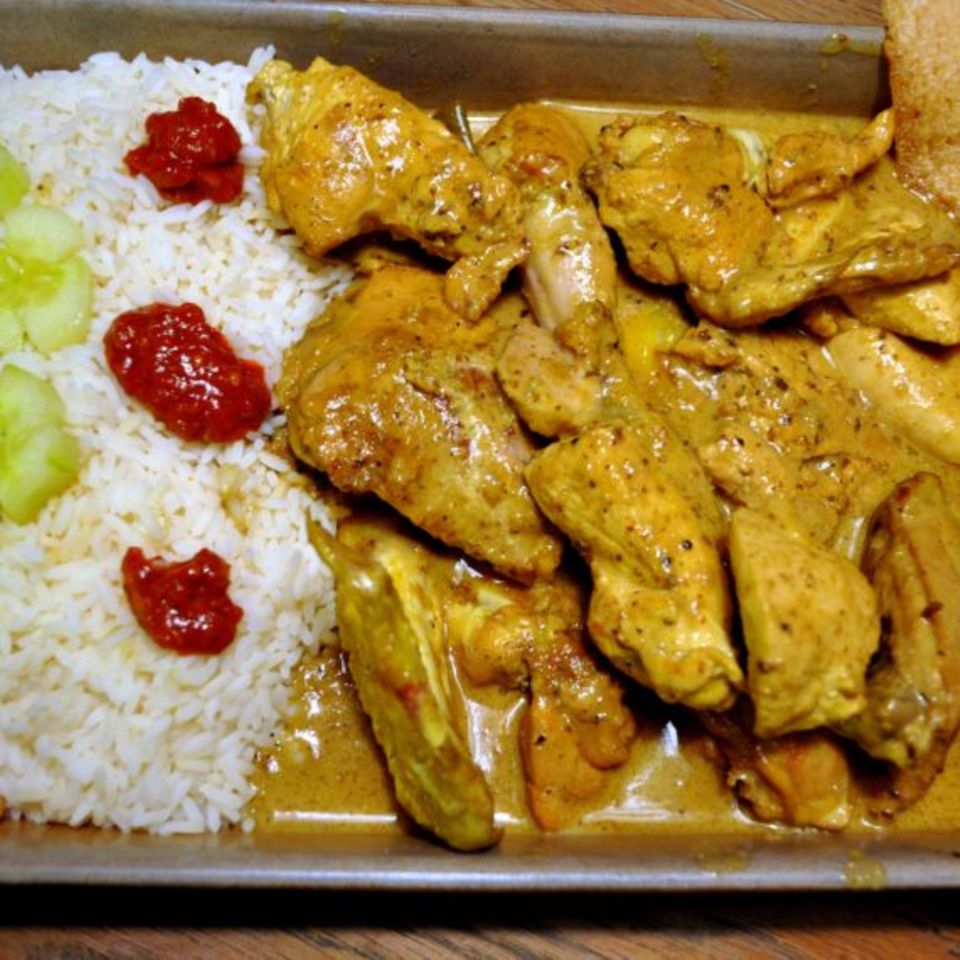 Indonesisches Hähnchen-Curry