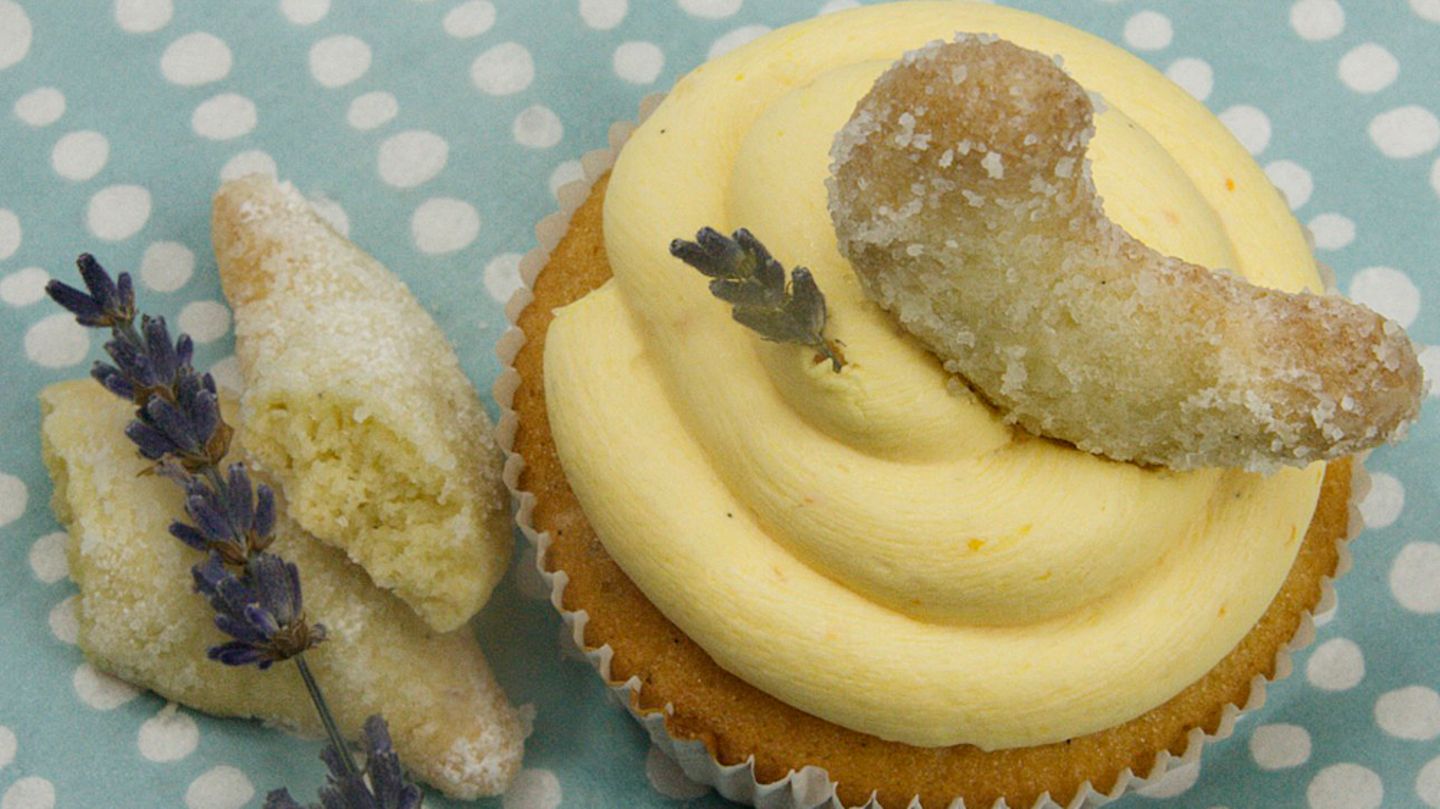 Vanillekipferl Cupcakes Rezept - [ESSEN UND TRINKEN]