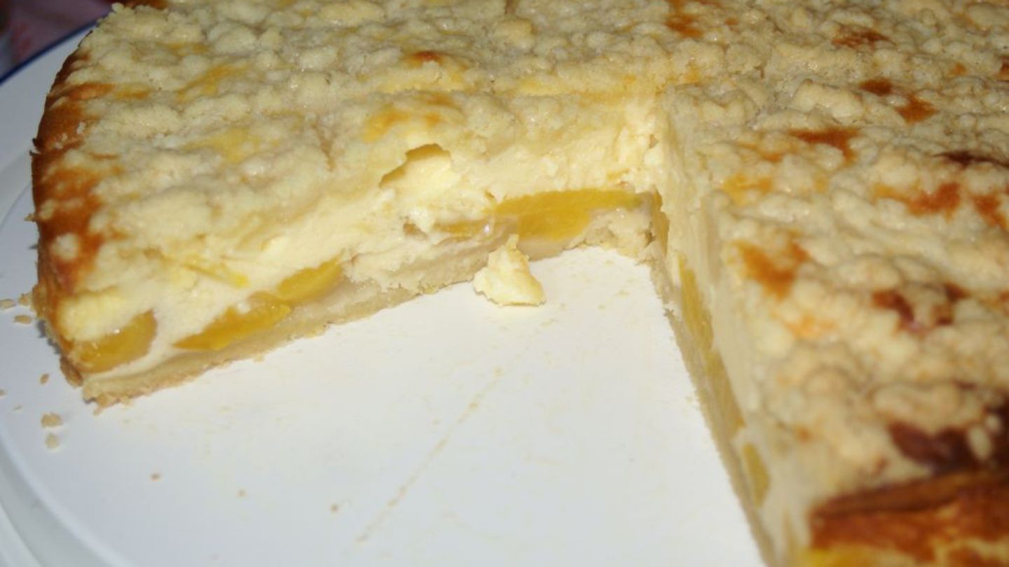 Steffi&amp;#39;s Pfirsich-Käse-Streuselkuchen Rezept - [ESSEN UND TRINKEN]