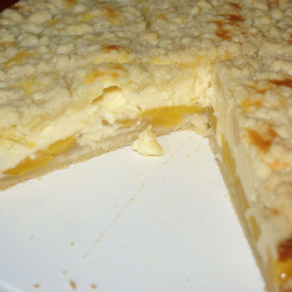 Steffi's Pfirsich-Käse-Streuselkuchen