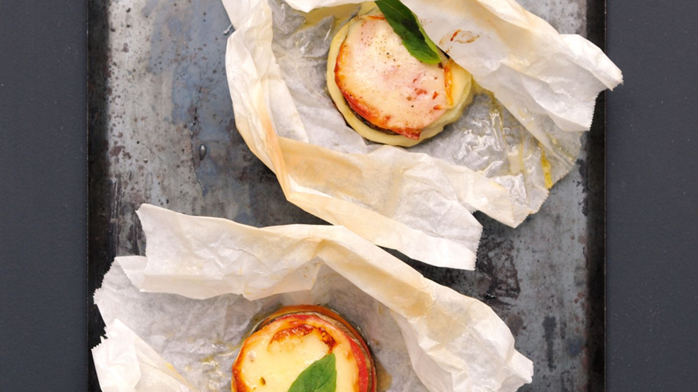 Aubergine mit Tomate &amp; Scamorza Rezept - [ESSEN UND TRINKEN]