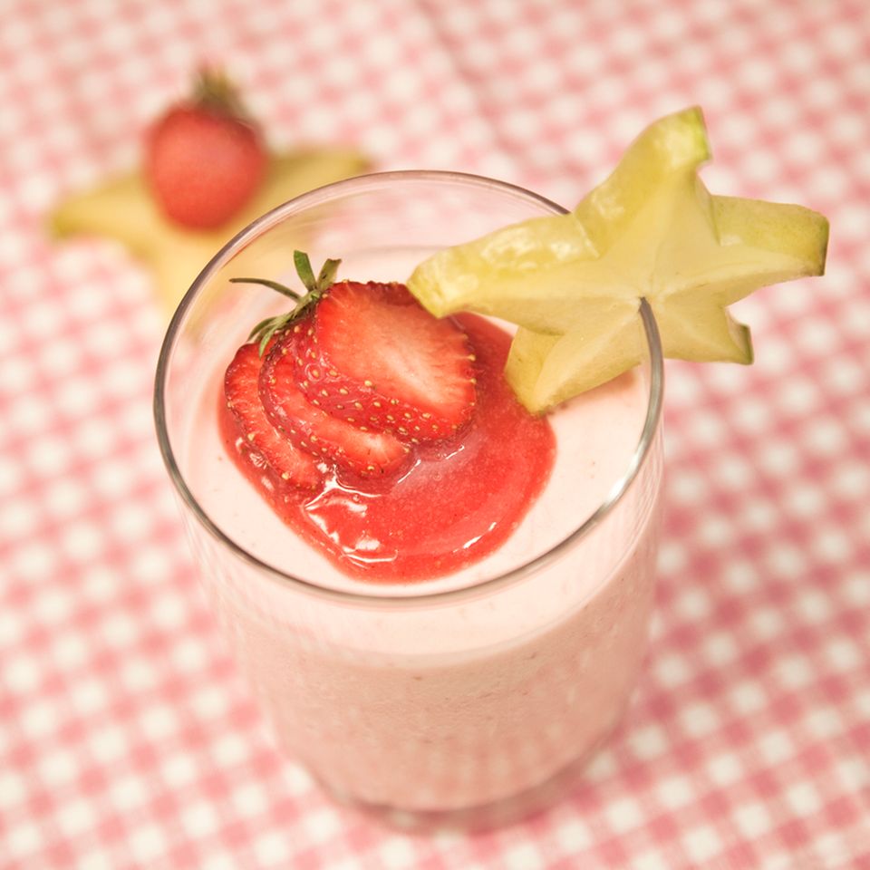 Erdbeermousse