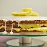 Lemon Curd Cake - Englische Zitronentorte