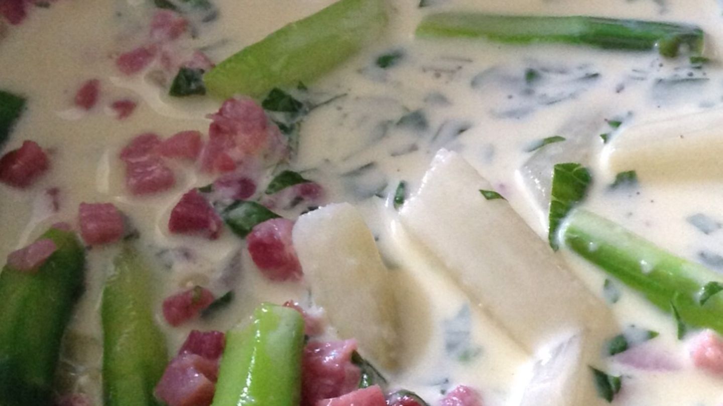 Leckere Spargelquiche Rezept