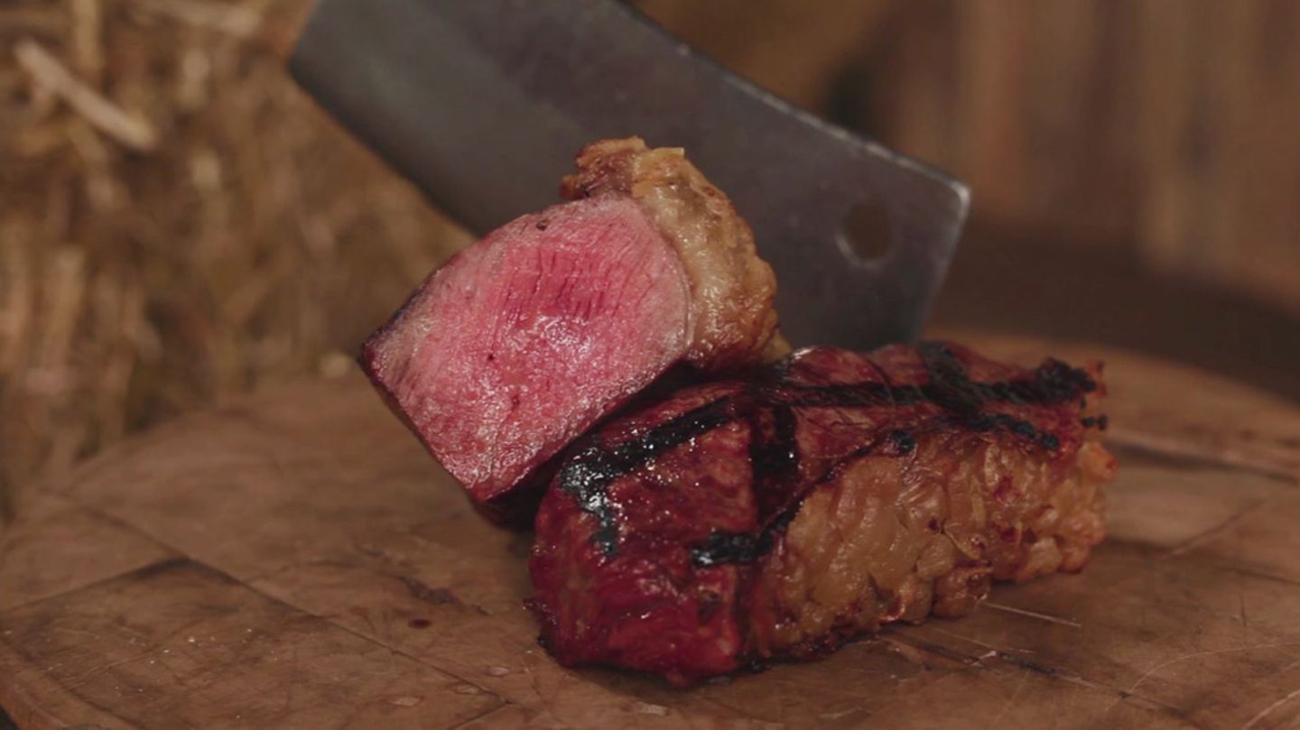 Rezept für New York Strip Steak vom Grill von Marc Balduan Rezept