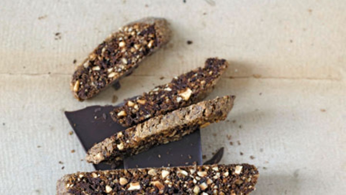 Haselnuss-Schoko-Biscotti Rezept - [ESSEN UND TRINKEN]