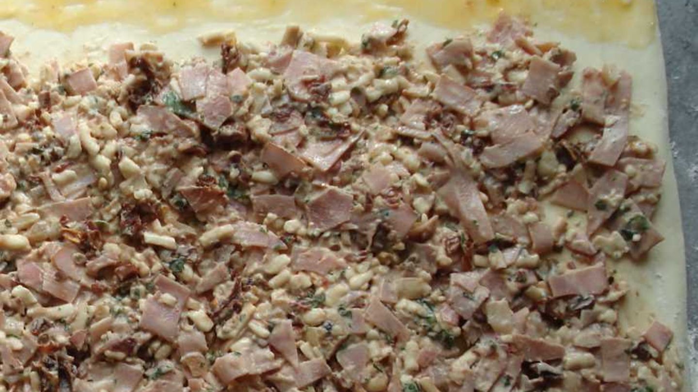 Blätterteigschnecken Rezept