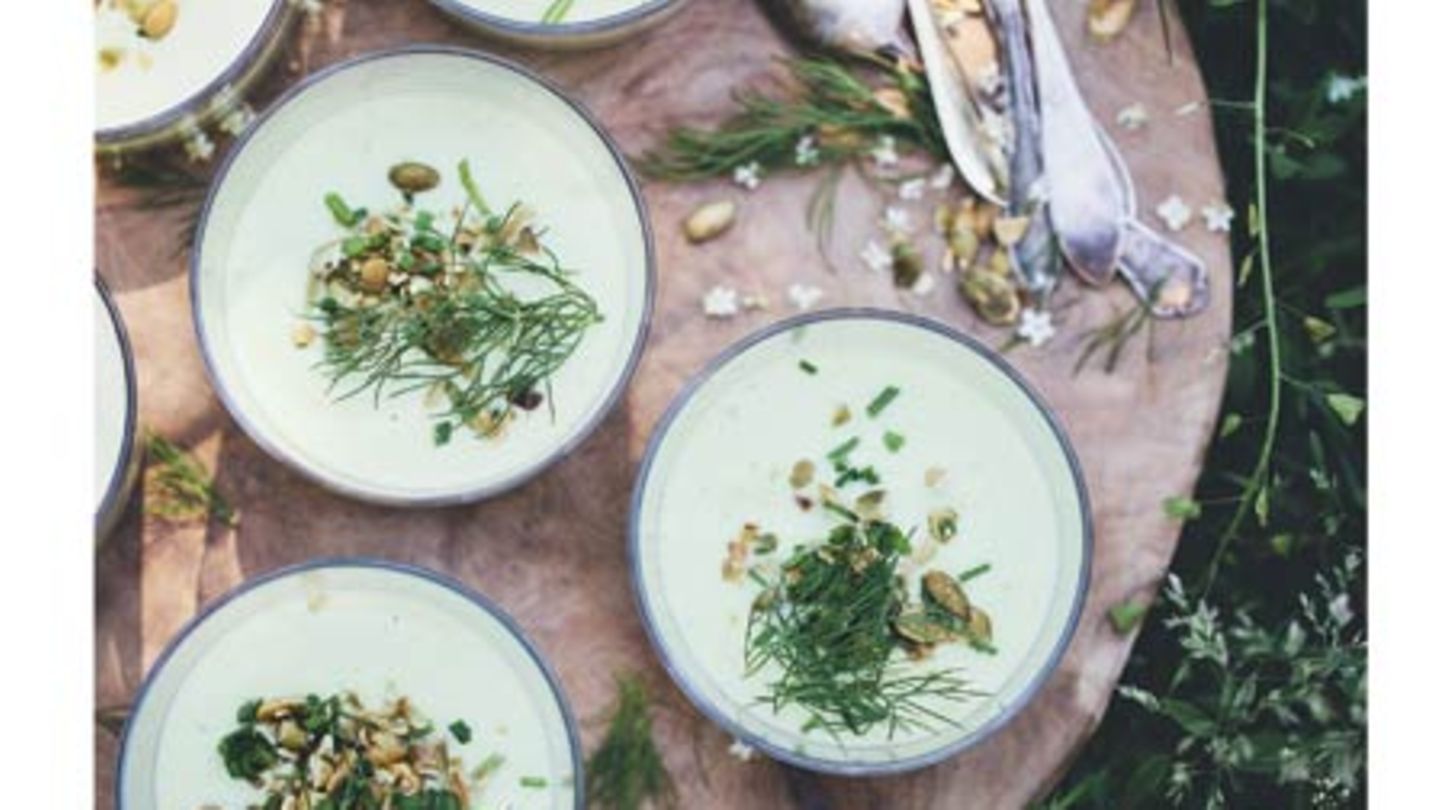 Kalte Avocadosuppe Rezept