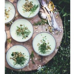 Kalte Avocadosuppe