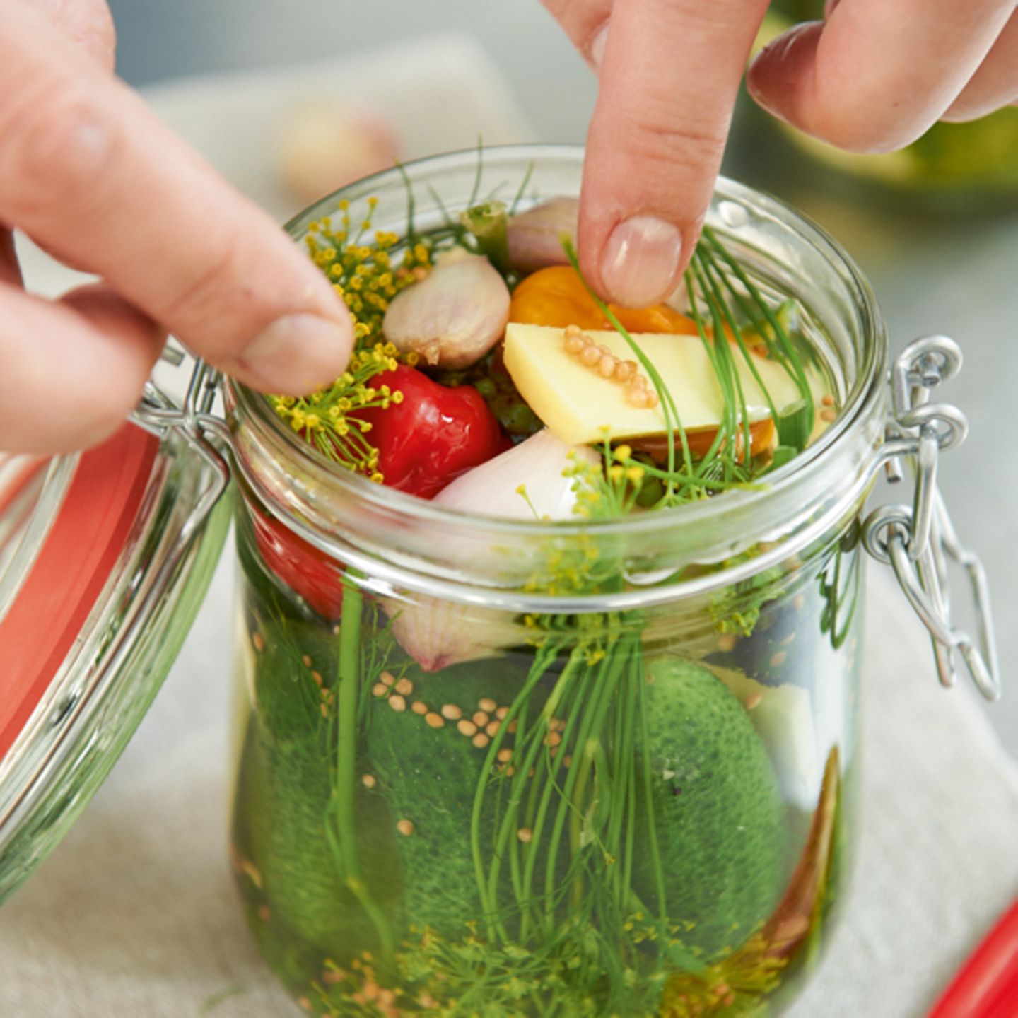 Einkochen Einwecken Einmachen Essen Und Trinken