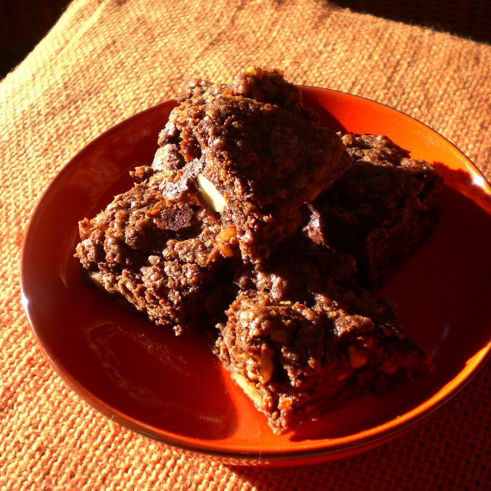 Gianduja-Lebkuchen-Brownies