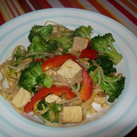 Gemüsecurry mit Tofu