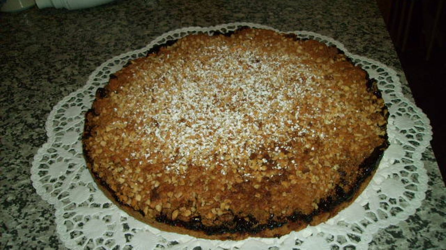 Amarettini Pflaumenmus Kuchen — Rezepte Suchen